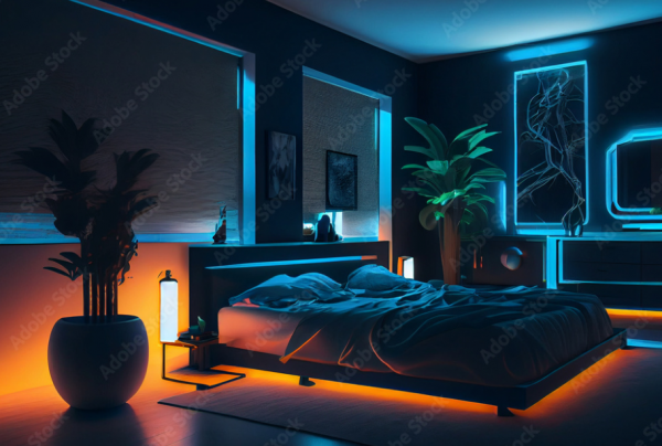 Penerangan Lampu Neon